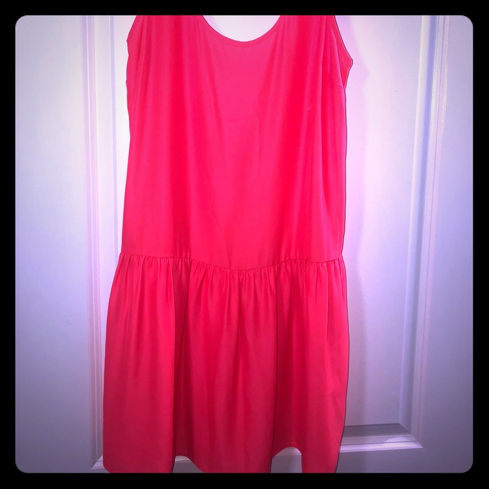 UO Mini Neon Tank Shift Dress